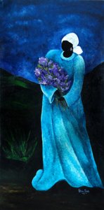 La Dame en Bleu, 2009 von Patricia Brintle