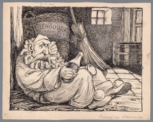 Baron van Voorst tot Voorst als Karnevalsgänger