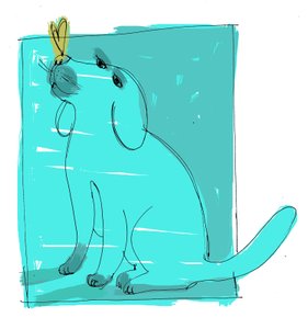Hund, 2000 von Patrizia La Porta
