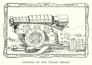 Kanone der Tudor-Zeit