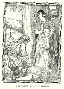 Königin Margarete und der Räuber von Patten (after) Wilson