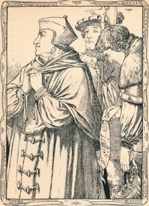 Die Verhaftung von Kardinal Wolsey, 1902 von Patten Wilson
