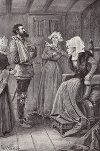 Illustration für The Cloister and The Hearth von Charles Reade von Paul (after) Hardy