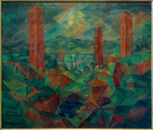Die roten Türme von Paul Adolf Seehaus