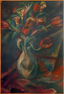 Tulpen in Vase