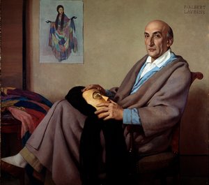 Porträt von Regisseur und Theatermann Jacques Copeau (1879-1949) von Paul Albert Laurens