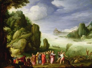 Christus heilt den Besessenen von Gerasa, 1608