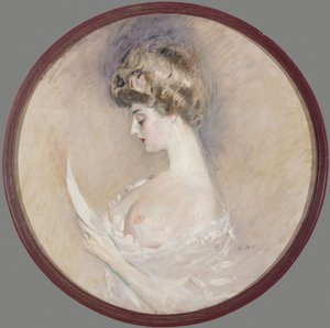 Porträt von Marthe Letellier, geb. Fourton, ca. 1900