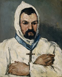 Antoine Dominique Sauveur Aubert, der Onkel des Künstlers, als Mönch von Paul Cézanne