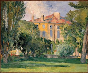 Das Haus von Jas de Bouffan von Paul Cézanne