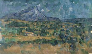Mont Sainte-Victoire, ca. 1902-06 von Paul Cézanne