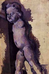Gipsabdruck eines Putto, ca. 1894-95 von Paul Cézanne
