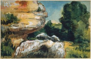 Felsen von Paul Cézanne