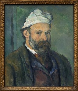 Selbstporträt von Paul Cézanne