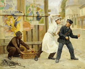 Die Ablenkung von Paul Charles Chocarne Moreau