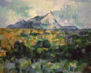 Der Berg Sainte-Victoire