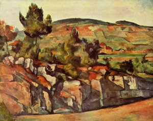 Die Straße in der Provence