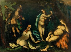Die Versuchung des heiligen Antonius von Paul Cézanne