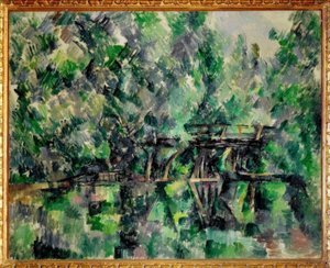 Die Brücke über den Teich