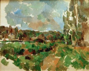 Landschaft am Flussufer