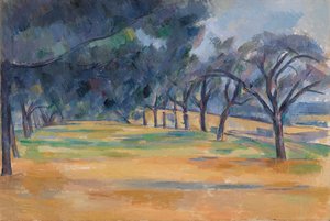Die Allee in Marines von Paul Cézanne