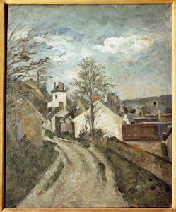 Das Haus von Doktor Gachet in Auvers von Paul Cézanne