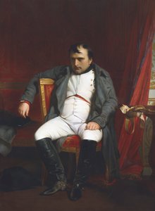 Napoleon in Fontainebleau während der ersten Abdankung - 31. März 1814, 1845 von Paul Delaroche