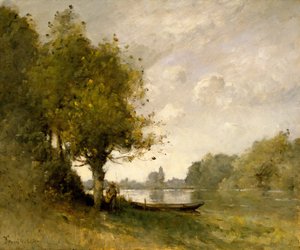 Ein Teich in der Nähe von Nangis (1880-95)