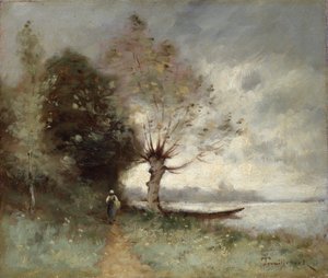 Ufer der Loire bei Chouze, 1893