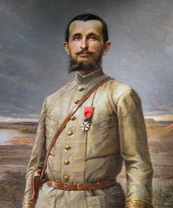 (Detail) "Le commandant Marchand" (Jean Baptiste - Jean-Baptiste Marchand)
