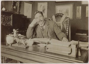 Porträt von Maurice Donnay 1859-1945, ca. 1890
