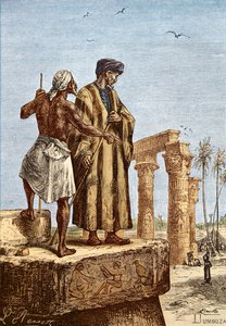 Ibn Battuta in Ägypten, Mitte des 19. Jahrhunderts von Paul Dumouza