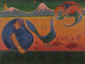 Die nabische Landschaft, 1890