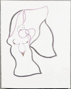 Frau-Blume (Zeichnung)