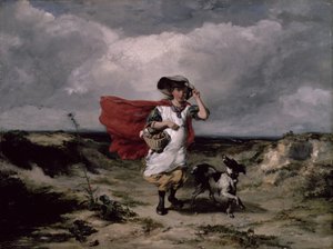 Überquerung der Heide, windiger Tag, 1836