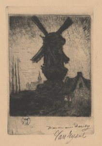 Nordwindmühle im Creuse-Tal