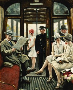 In der Straßenbahn