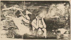An den schwarzen Felsen Aux roches noires, um oder nach 1895
