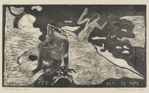 Auti te Pape Frauen am Fluss, 1894-1895 von Paul Gauguin