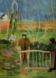 Bonjour Monsieur Gauguin, ca. 1889 von Paul Gauguin