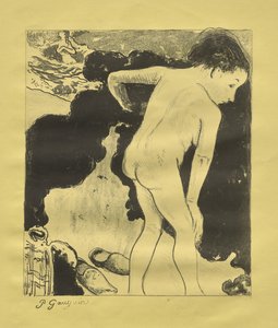 Bretonische Badende von Paul Gauguin