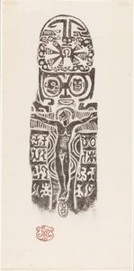 Christus am Kreuz von Paul Gauguin
