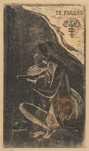 Hier machen wir Liebe Te Faruru, aus Duft Noa Noa, 1893-94