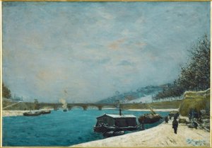 Die Seine an der Pont de Jena