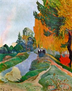 Landschaft in Arles nahe den Alyscamps