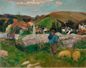 Landschaft in der Bretagne