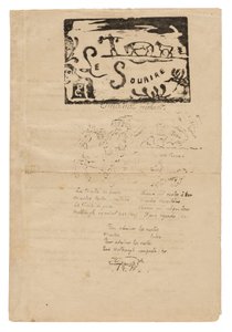 Le sourire: Bösartige Zeitschrift, Feb. 1900 von Paul Gauguin