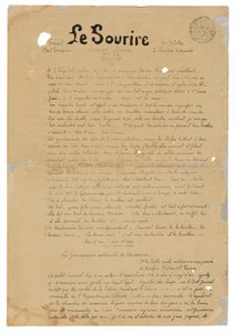 Le sourire: Ernsthafte Zeitschrift, 13. Oktober 1899