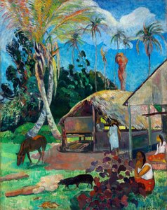 Die schwarzen Schweine von Paul Gauguin