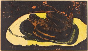 Manao Tupapau (Sie wird von einem Geist heimgesucht) von Paul Gauguin